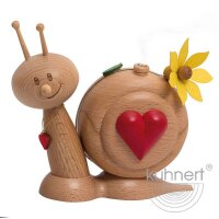 Kuhnert Rauchfigur Rauchschnecke Sunny Herzschnecke 15 cm