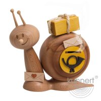 Kuhnert Rauchfigur Sunny Postschnecke 15 cm