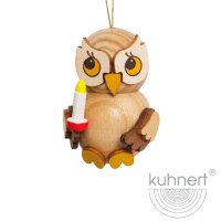Kuhnert Baumbehang Eulenkind mit Kerze
