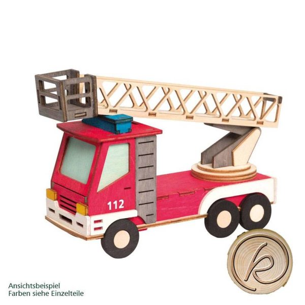 Kuhnert Erzgebirge Bastelset Rauchhaus Feuerwehr