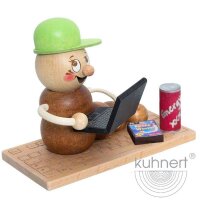 Kuhnert Erzgebirge Computerwurm Rudi Rauchwurm