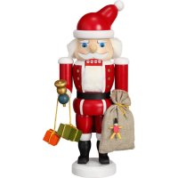 Seiffener Volkskunst Nussknacker Weihnachtsmann