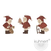 Kuhnert Baumschmuck Weihnachtsmann 6er Set