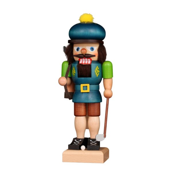 Christian Ulbricht Erzgebirge Nußknacker Golfer 26,5 cm
