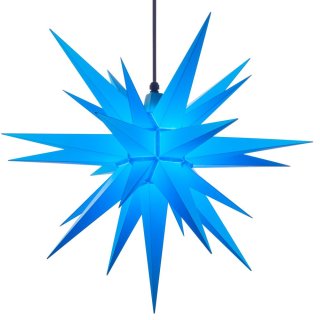 Herrnhuter Sterne Kunststoff 68 cm blau