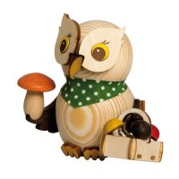 Kuhnert Mini Eule Pilzsucher natur Höhe 7 cm