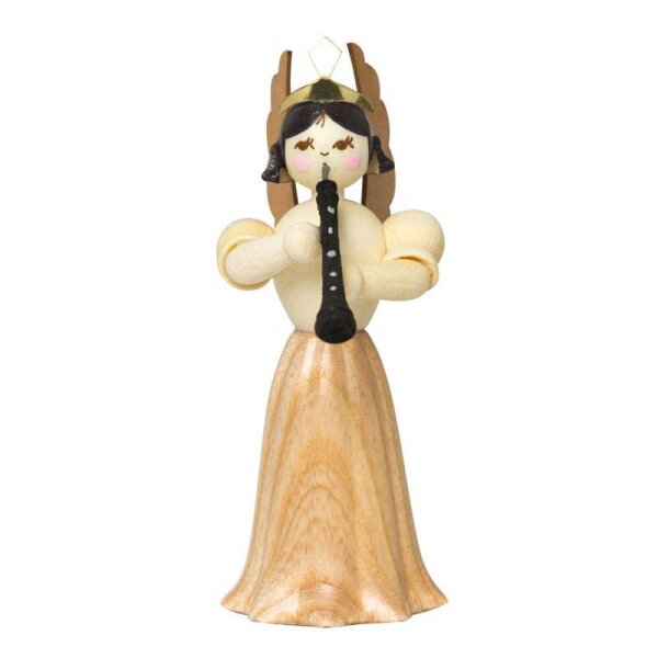Kuhnert Konzertengel Engel Langrockengel Oboe natur 7 cm