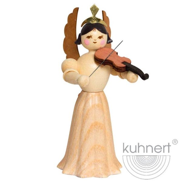 Kuhnert Konzertengel Engel Langrockengel Bratsche natur 7 cm