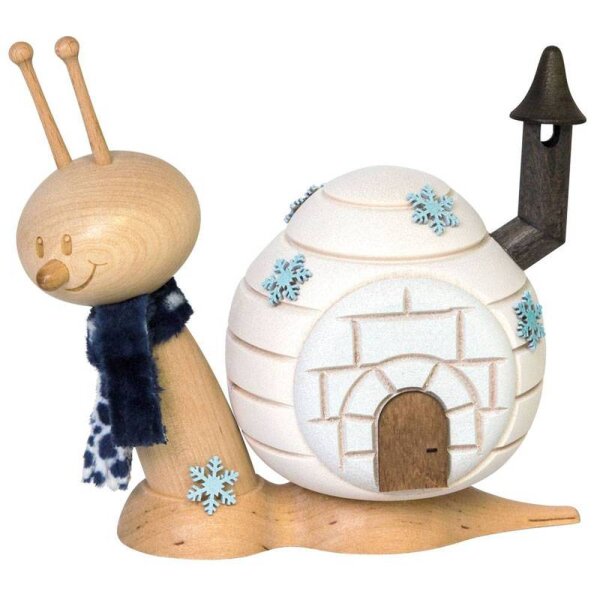 Kuhnert Rauchfigur Sunny Igluschnecke 15 cm