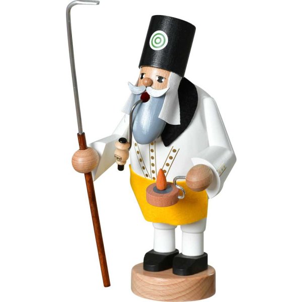 KWO Erzgebirge Räuchermann Schwefelhüttenarbeiter Höhe 20 cm