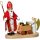 KWO Erzgebirge Räuchermann Heiliger St. Nikolaus mit Christkind Höhe 24 cm