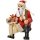 KWO Erzgebirge Räuchermann Kantenhocker Weihnachtsmann Höhe 16 cm
