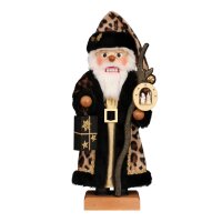 Christian Ulbricht Nussknacker Weihnachtsmann Wild Leo 48 cm