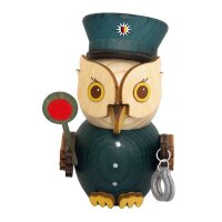 Kuhnert Mini Eule Polizist Höhe 7 cm