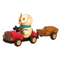 Kuhnert Mini Eule im Flitzer rot