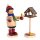 Kuhnert Holzfigur Mäxchen Vogelfütterung Höhe 12 cm