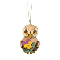 Kuhnert Baumbehang Eulenkind mit Blume