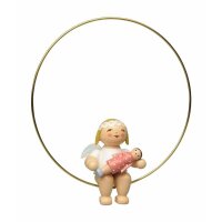 Wendt und Kühn Christbaumengel im Ring mit Puppe...