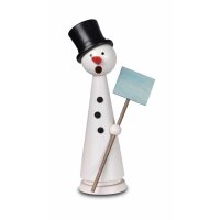 KWO Erzgebirge Räuchermann Schneemann Herbert...
