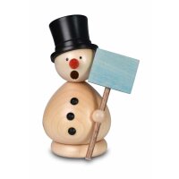 KWO Erzgebirge Räuchermann Schneemann Günther...